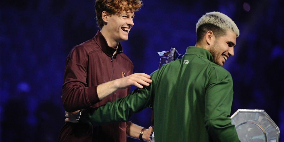 Sinner-Alcaraz, rieccoli! Il 10 gennaio si sfidano su Sky