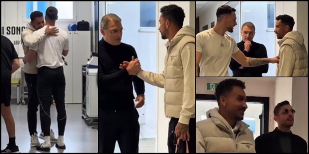 Danilo, giornata speciale alla Continassa e Comolli: "Sei sempre il benvenuto"
