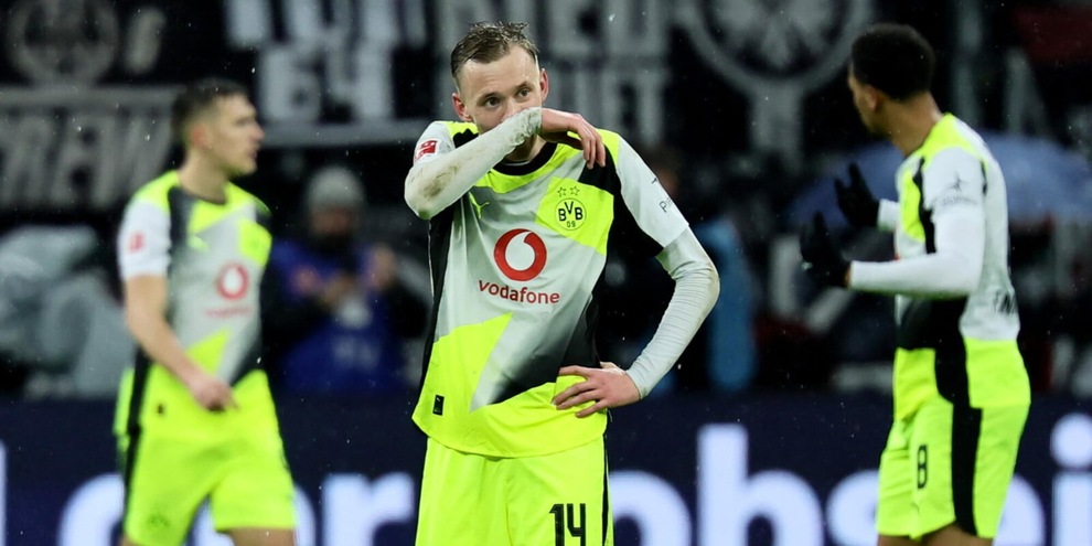 Il Dortmund rischia con l'Eintracht, poi trova il pari al 96°. La Real Sociedad stende il Getafe