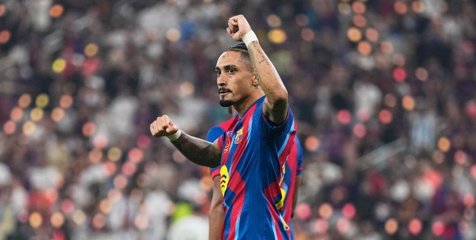 La luce Raphinha acceca il Real! 