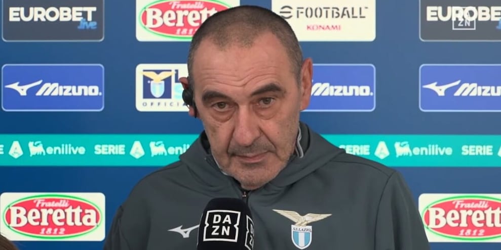 Lazio, Sarri inconsolabile: "Sconfitta che fa male, siamo frustrati. Ci sono stati episodi che…"