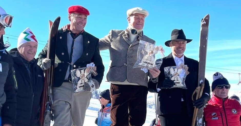 Vialattea: seconda edizione del Raduno “Sciatori d’epoca"