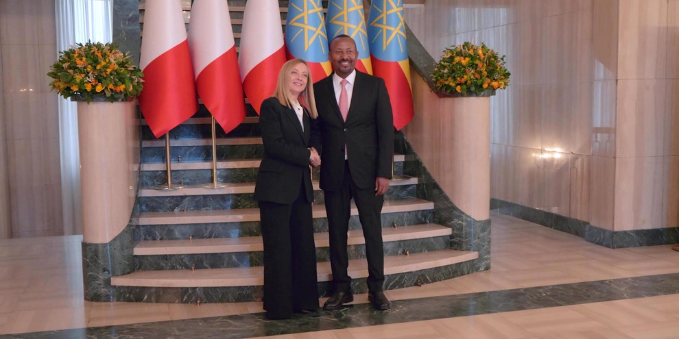 
            
            Meloni il 13 e 14 febbraio ad Addis Abeba, secondo Vertice Italia-Africa
          