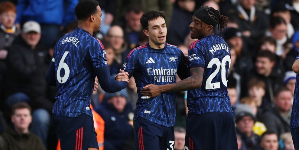 L'Arsenal torna a vincere: poker al Leeds e +7 sul City. Liverpool forza 4 grazie a Ekitike
