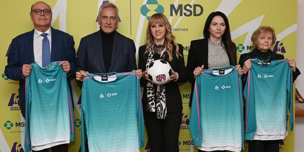 Serie A Women e MSD Italia per la prevenzione del Papillomavirus, al via la campagna “Blocca l’HPV con la vaccinazione”