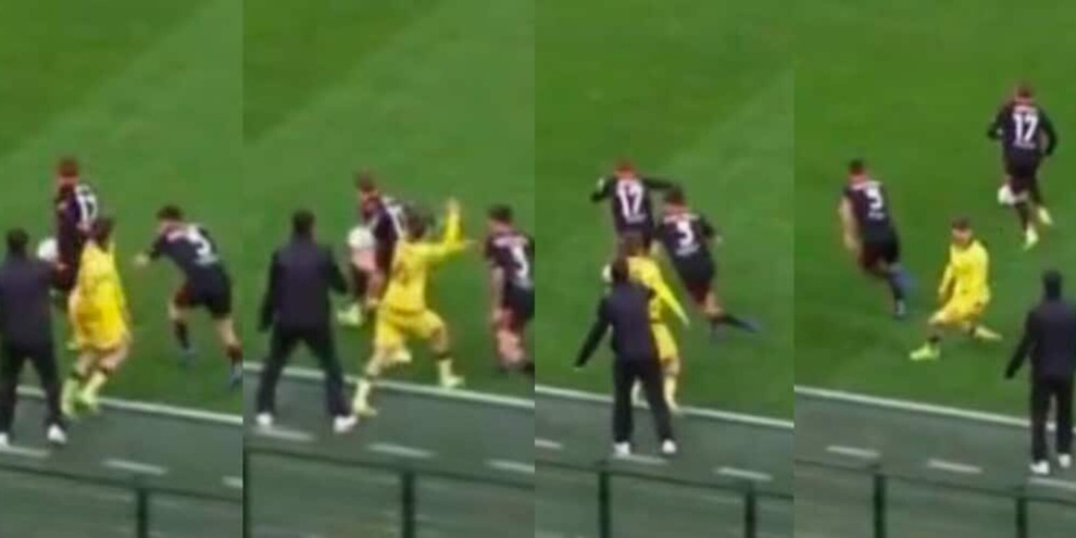 “Chiedo scusa”, Fabregas, mani addosso a Saelemaekers: ecco da dove nasce la furia Allegri