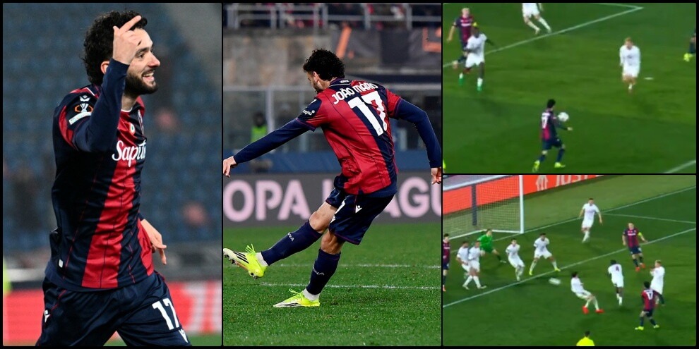 Joao Mario, che gol contro il Brann: l'ex Juve decide la sfida del Dall'Ara
