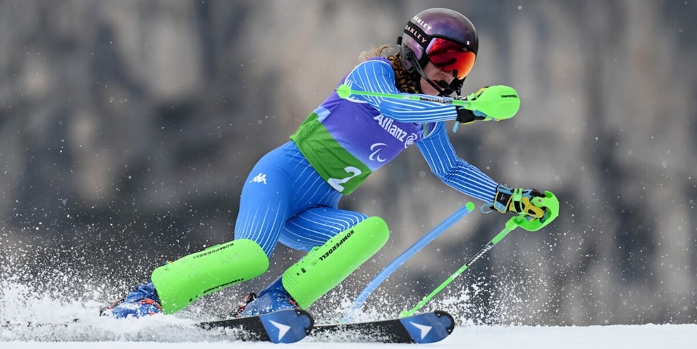 Terza medaglia per Chiara Mazzel: è argento nella combinata alpina