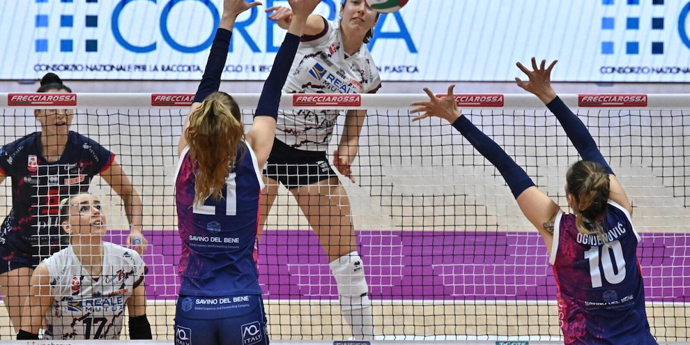 Nervini, grinta mondiale. Chieri rimonta e sogna