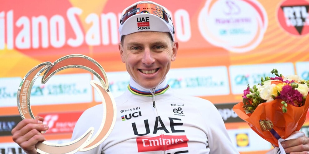 Pogacar, il pazzesco retroscena che dice tutto: “Ha vinto la Milano-Sanremo con la bici rotta”
