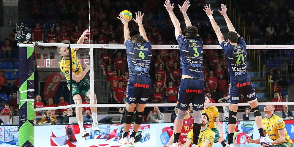 Champions League: Civitanova cede in casa 0-3 all'Aluron