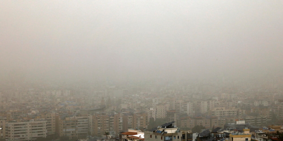 
            
            La periferia sud di Beirut bombardata da Israele
          