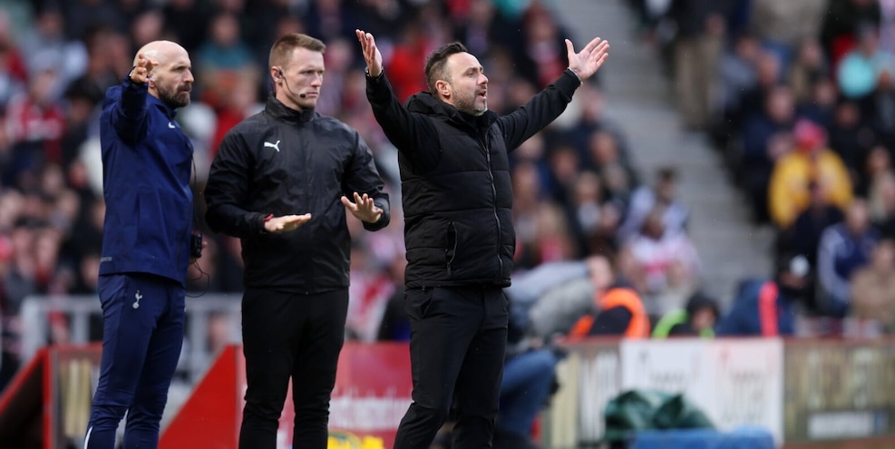 De Zerbi, esordio da incubo: Tottenham terzultimo! Tris City al Chelsea, Guardiola a -6 dall'Arsenal
