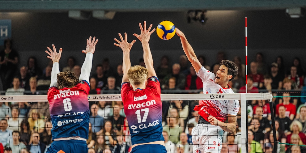 Cev Cup: Piacenza vicino al trionfo, dominata la finale d'andata Cev Cup: Piacenza vicino al trionfo, dominata la finale d'andata