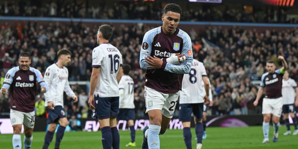 L'Aston Villa cala il poker e annienta il Bologna. Fuori anche Farioli, il quadro delle semifinali