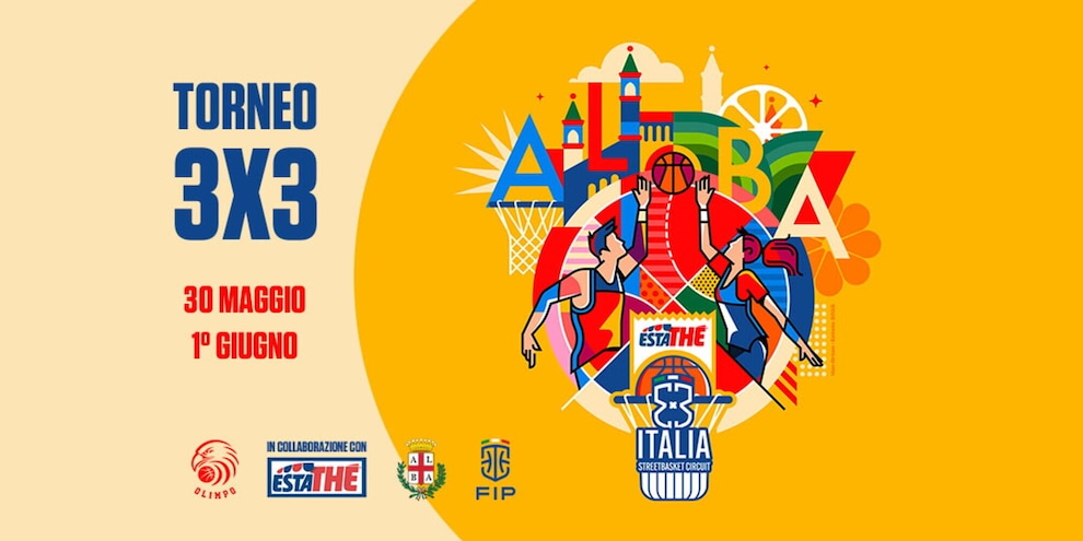 Estathé 3×3 Italia Street basket: torna l’evento sportivo più appassionante e coinvolgente della città di Alba