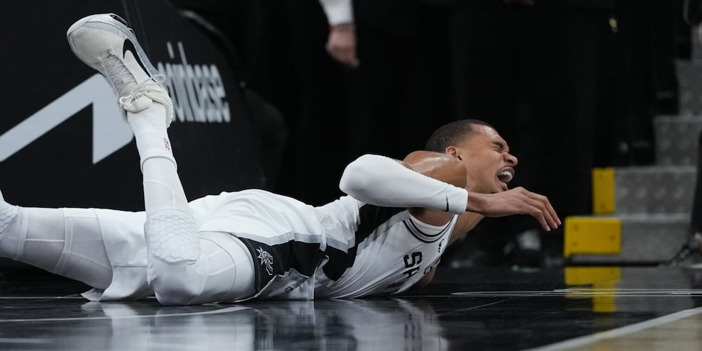 Attimi di paura per Wembanyama. Lebron porta i Lakers sul 2-0, cade Boston