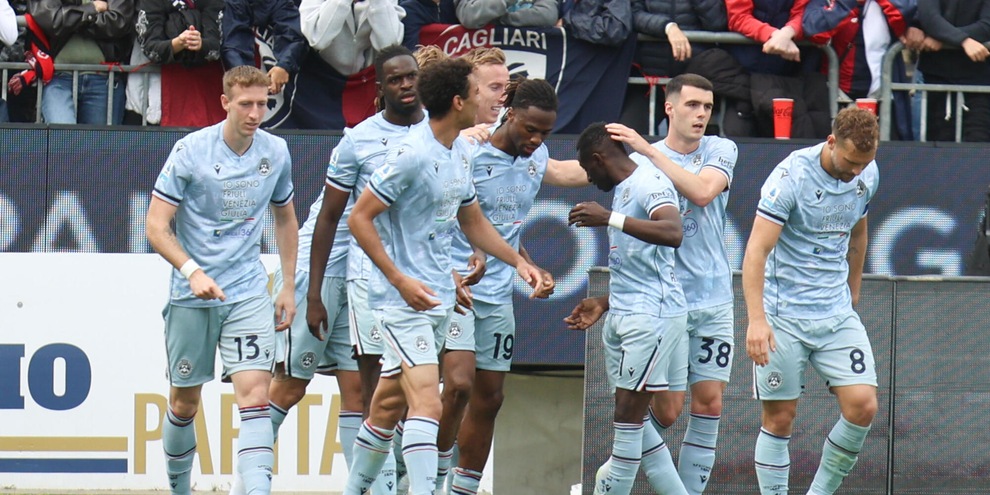 Serie A: Cagliari-Udinese 0-2
Serie A: Cagliari-Udinese 0-2