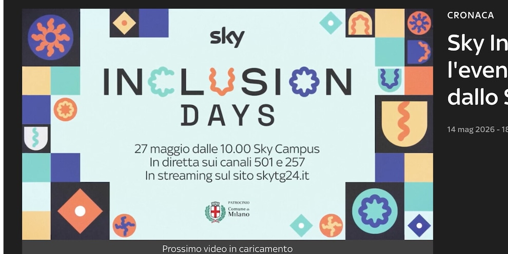 Torna per la quarta edizione Sky Inclusion Days Torna per la quarta edizione Sky Inclusion Days