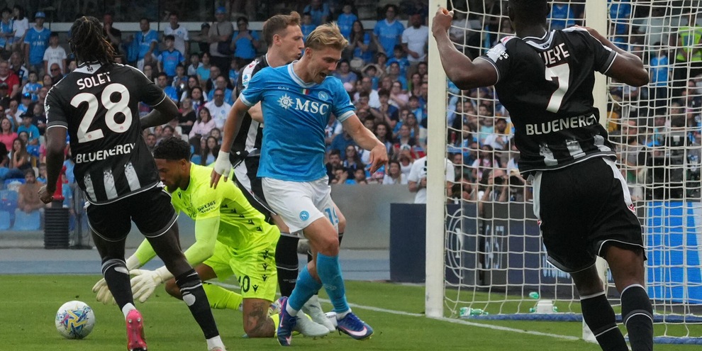 
            
            Serie A: Napoli-Udinese 1-0
          