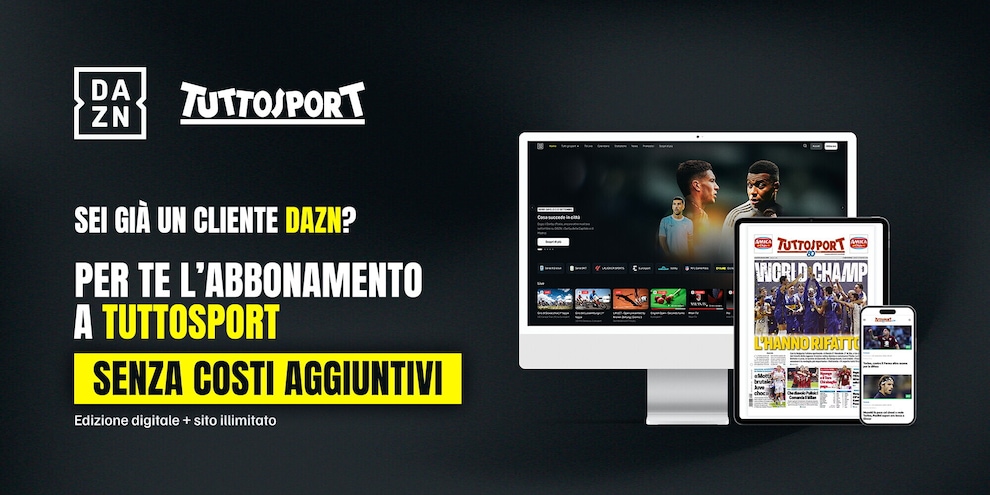 DAZN e Tuttosport: tutto il meglio dello sport sempre con te