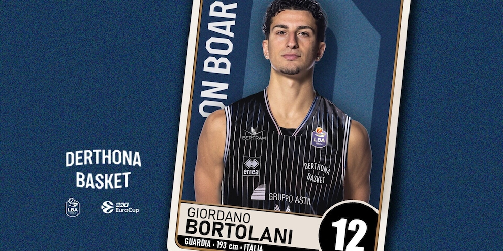 Derthona Basket firma Giordano Bortolani Derthona Basket firma Giordano Bortolani