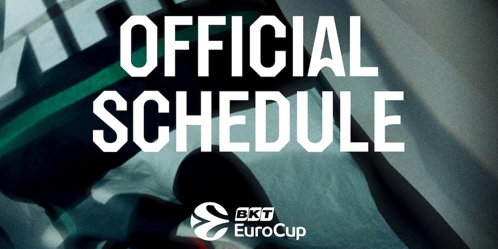 Derthona Basket: calendario definitivo BKT EuroCup Derthona Basket: calendario definitivo BKT EuroCup