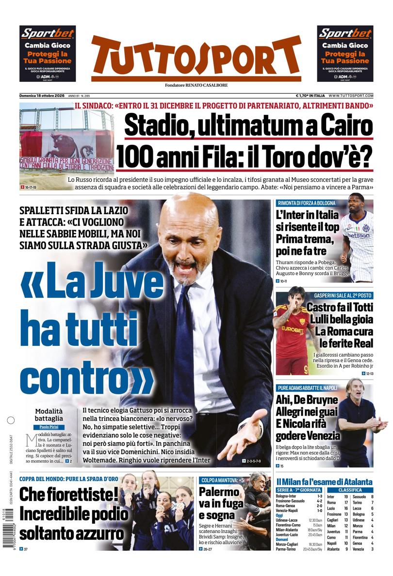 https://cdn.tuttosport.com/next/img/edizioni/ts/prima-pagina-naz-810x1189.jpg La prima pagina di Tuttosport