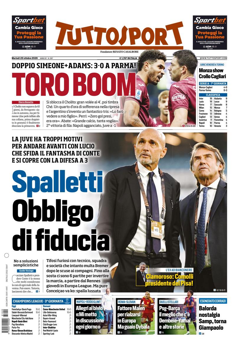 https://cdn.tuttosport.com/next/img/edizioni/ts/prima-pagina-naz-810x1189.jpg La prima pagina di Tuttosport